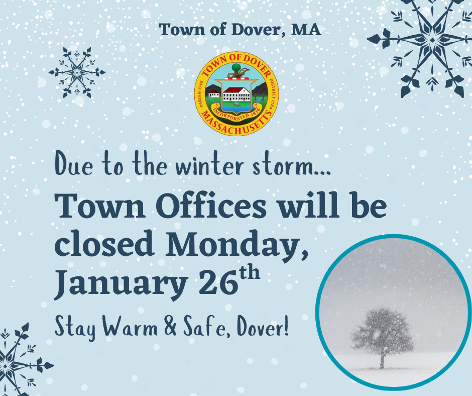 Monday January 26 Snow Closure