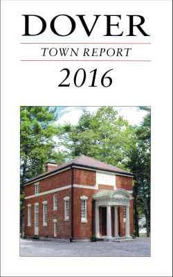 2016 Town Report Cover