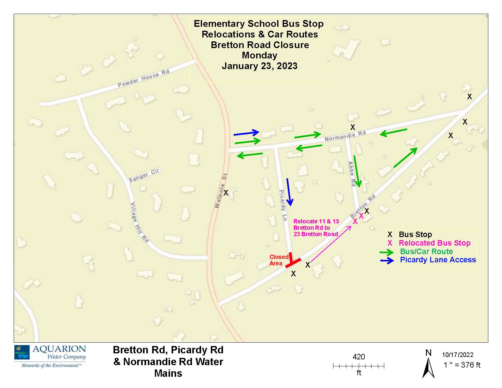 Aquarion-ES Bus Stops-January-23-2023
